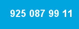 925 087 99 11